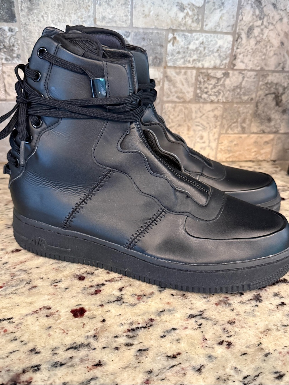 2018 Nike Air Force 1 Rebel XX Triple Black